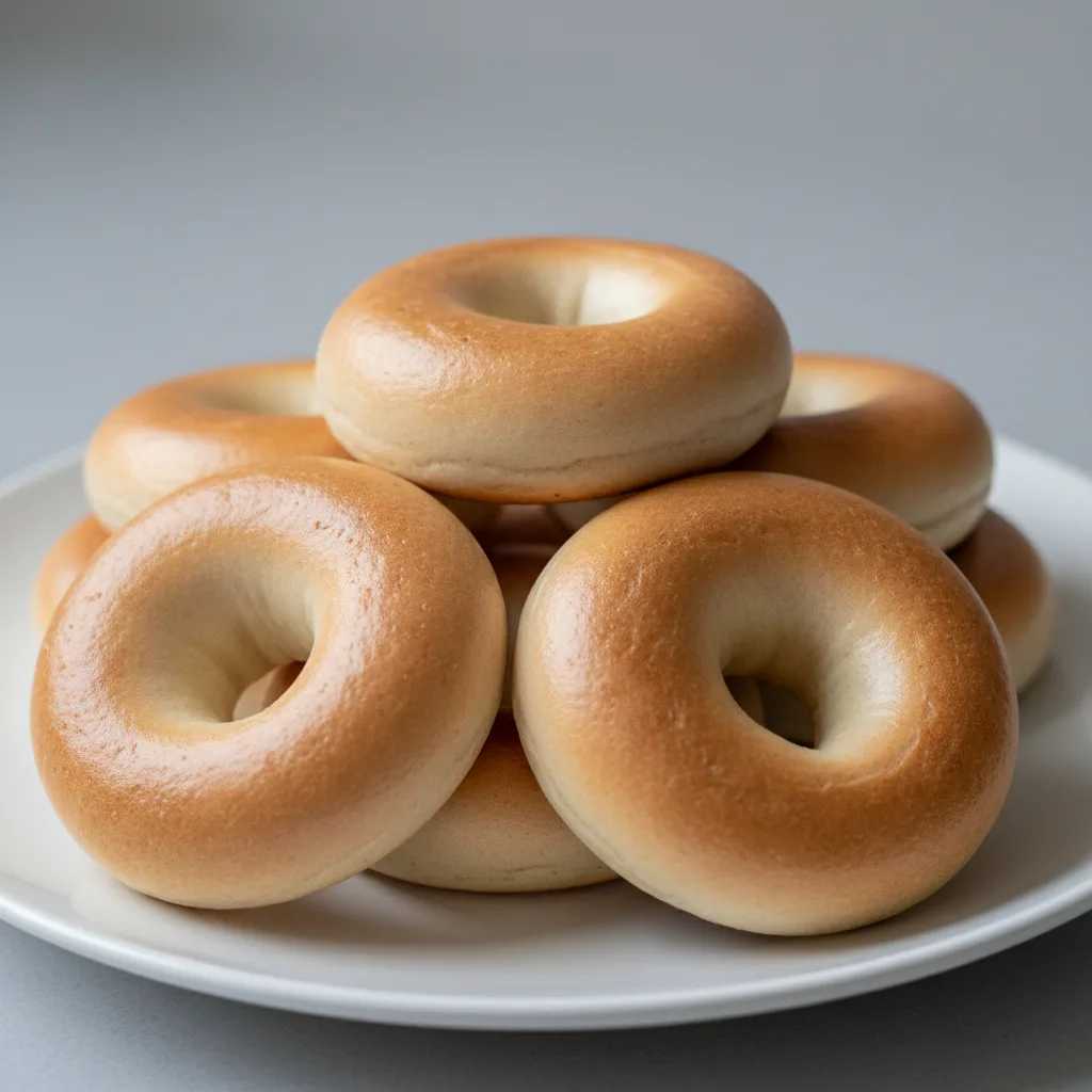 Plain Mini 1/2 Dozen Bagels Plain Mini 1/2 Dozen Bagels