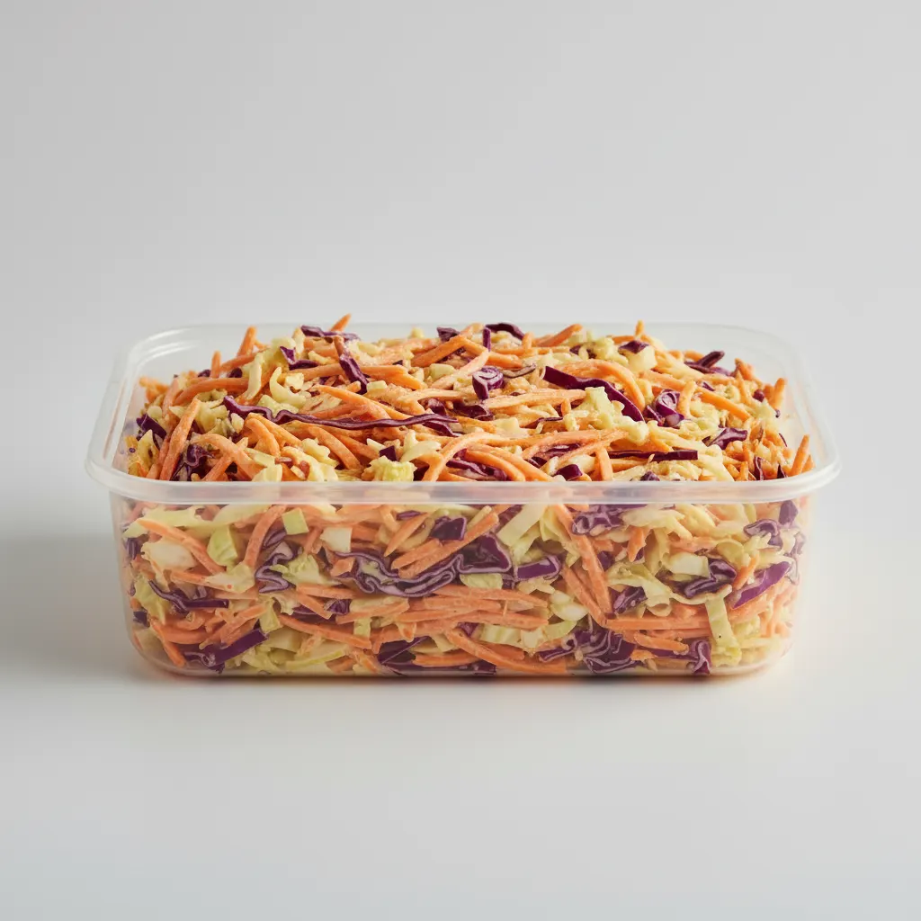 Carrot Cabbage Slaw Salad Tray