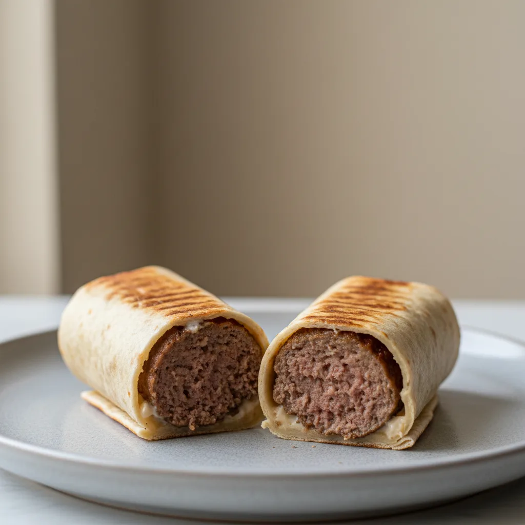 Angus Meatball Wrap
