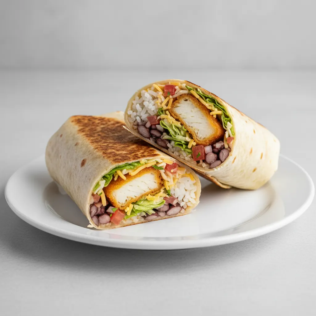 Baja Fish Burrito Baja Fish Burrito