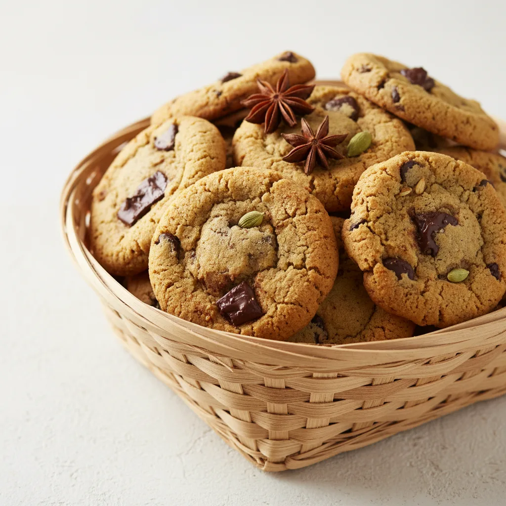 Chai Chocolate Chip Cookie Basket Chai Chocolate Chip Cookie Basket