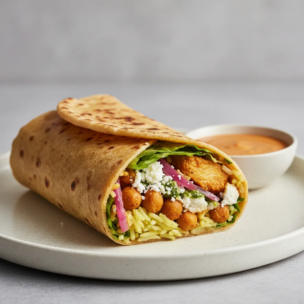Butter Chicken Burrito Butter Chicken Burrito