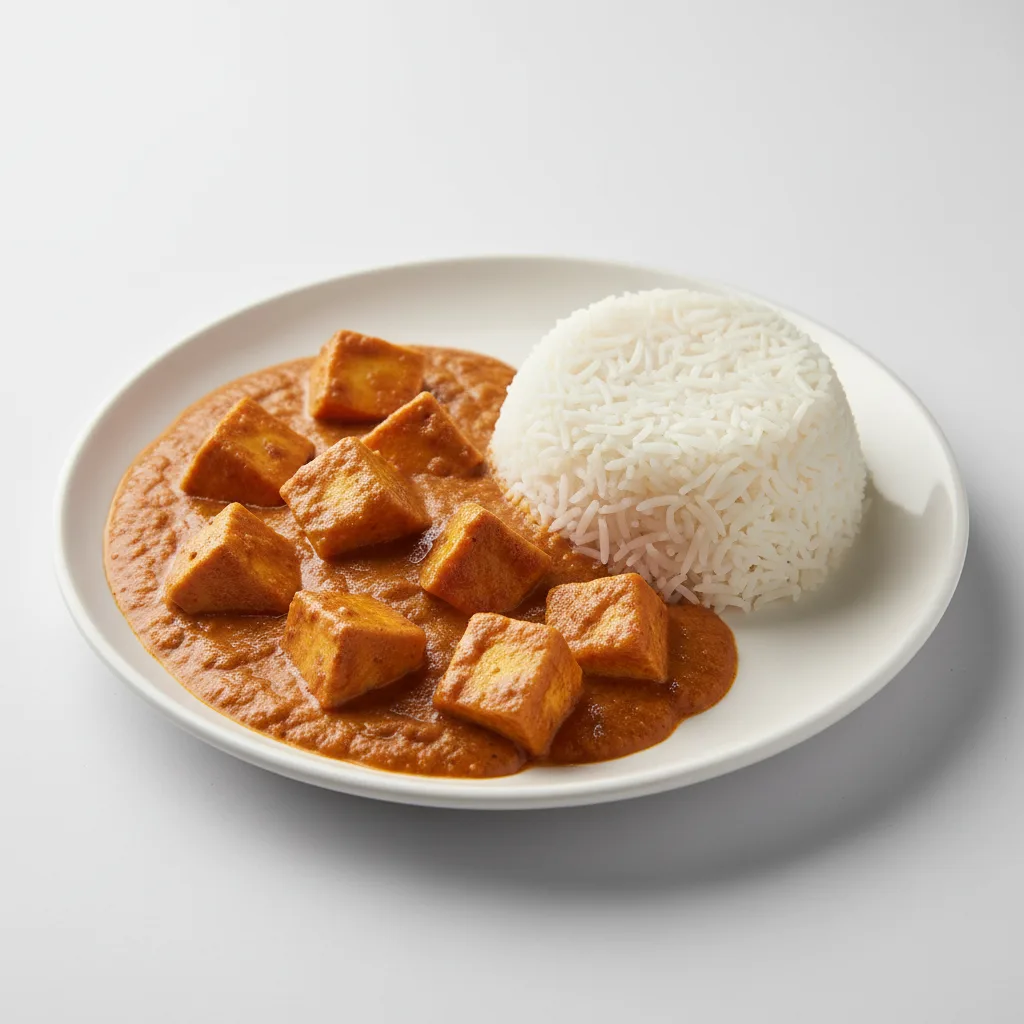 Paneer Butter Masala Plate Paneer Butter Masala Plate