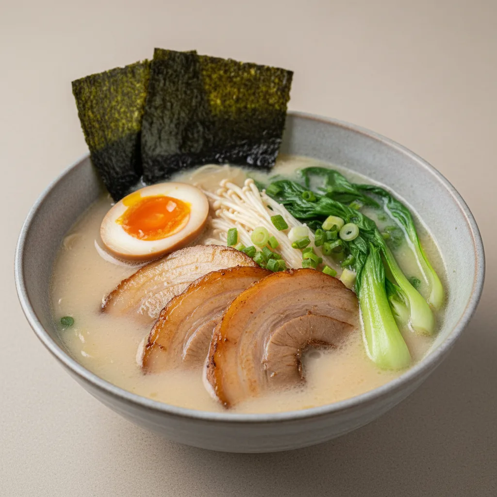 Tonkotsu Pork Ramen Tonkotsu Pork Ramen