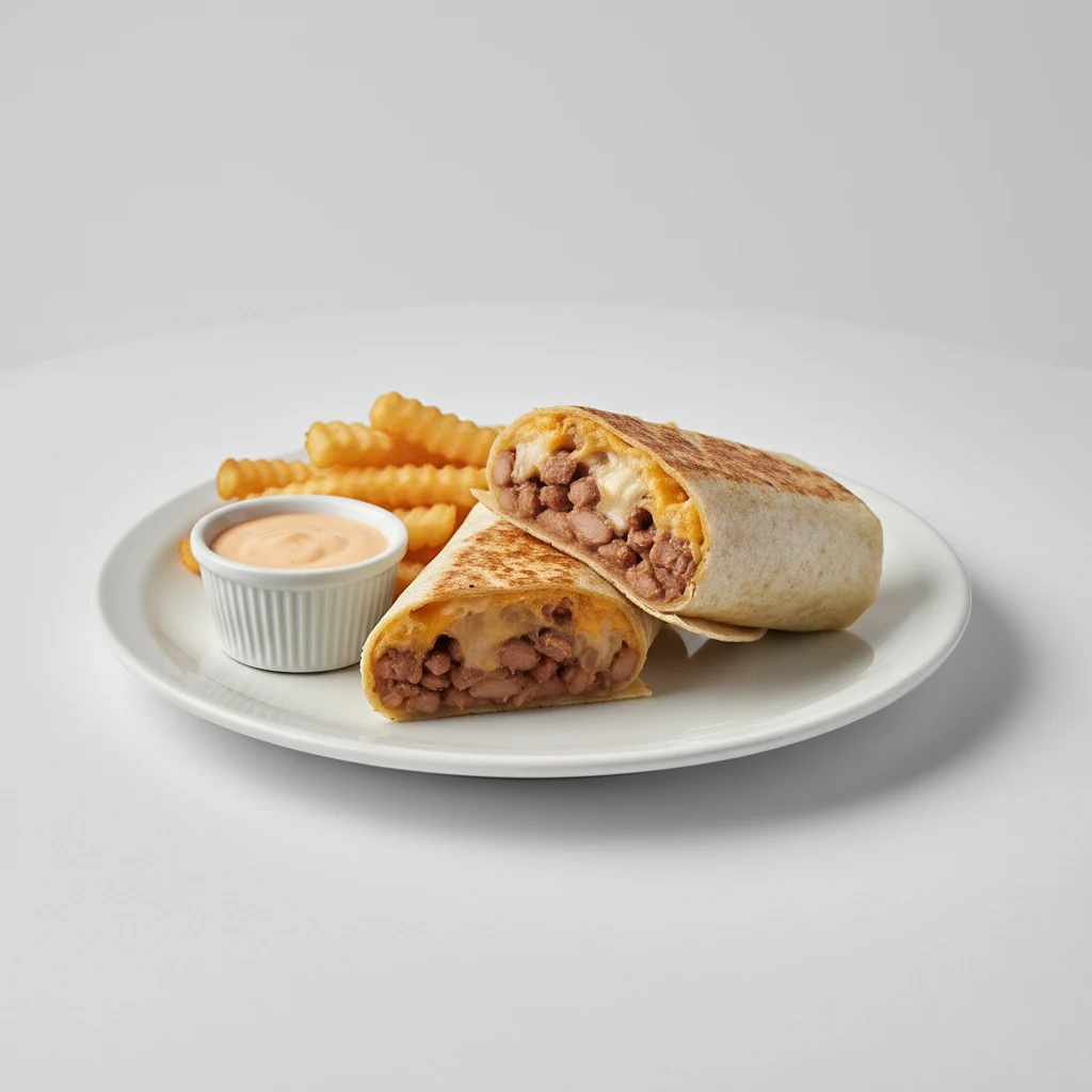 Regular Bean and Cheese Burrito Meal Regular Bean and Cheese Burrito Meal