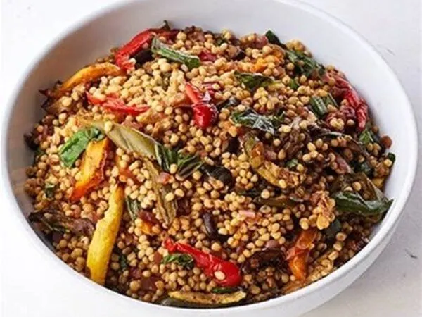Wheat Berries and Roasted Vegetables