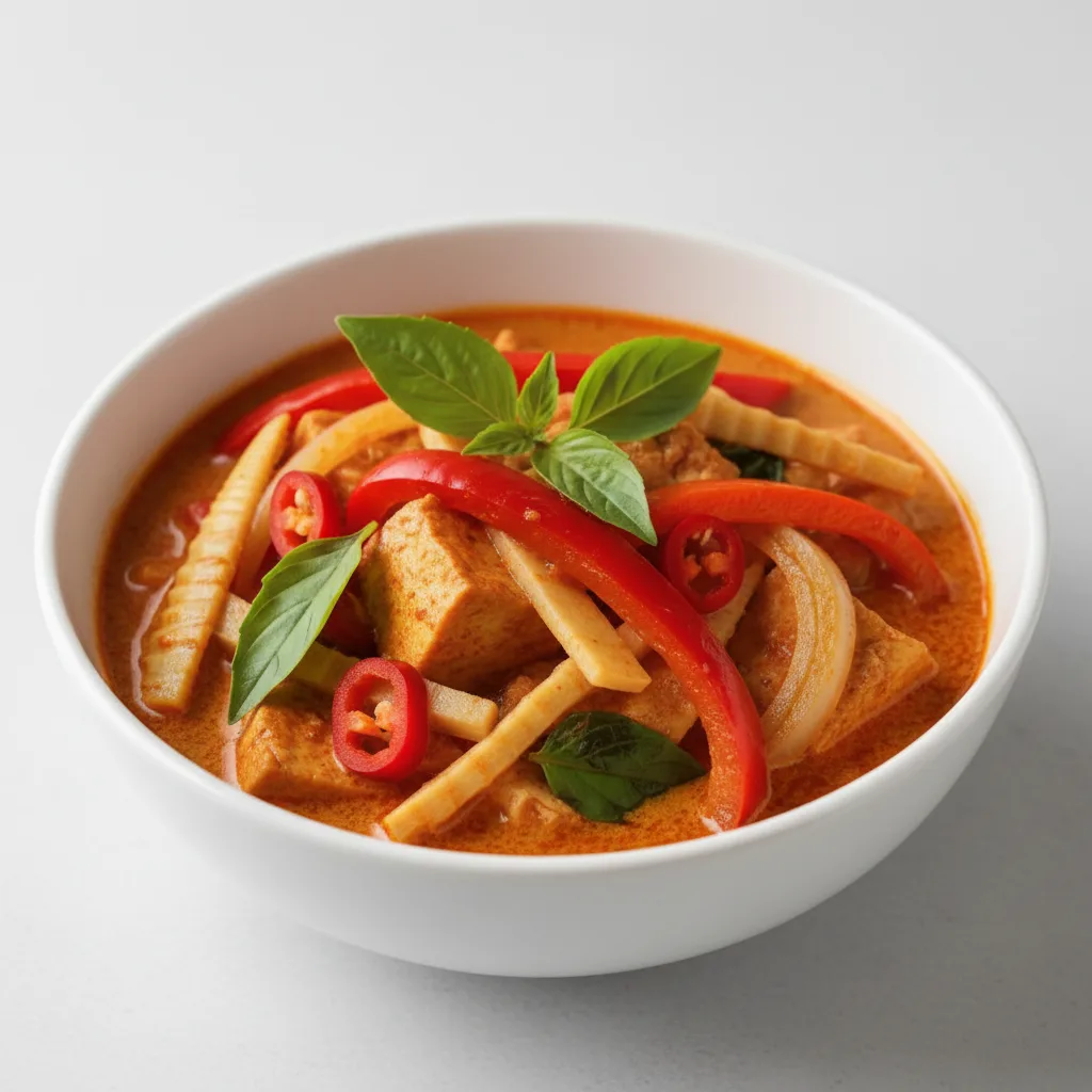 Soft Tofu Red Curry Soft Tofu Red Curry