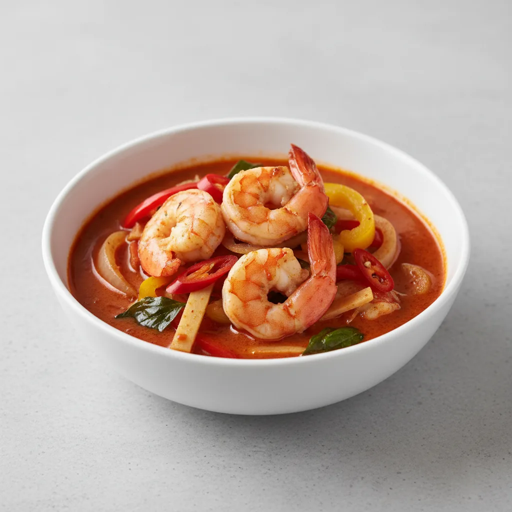 Fresh Shrimp Red Curry Fresh Shrimp Red Curry