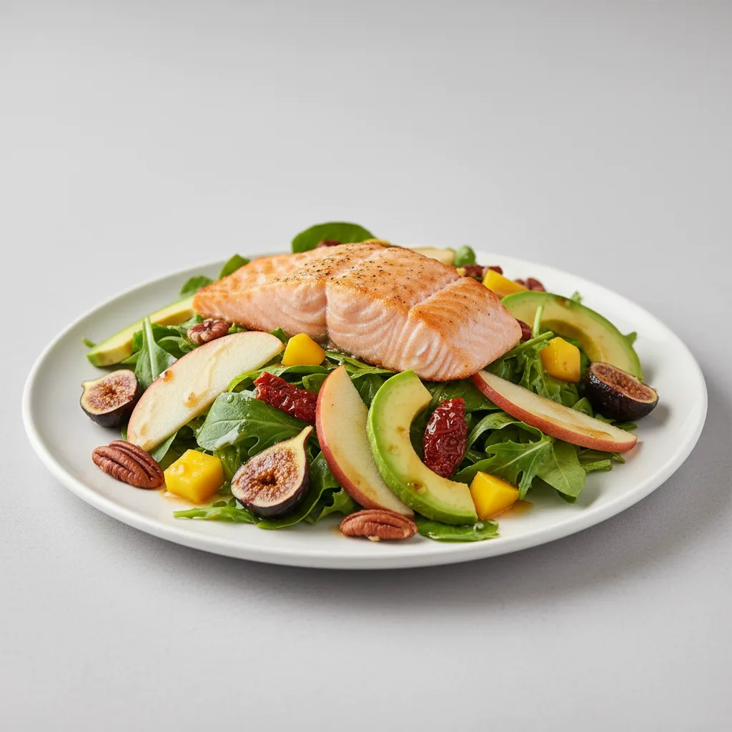 Fig Salad With Salmon