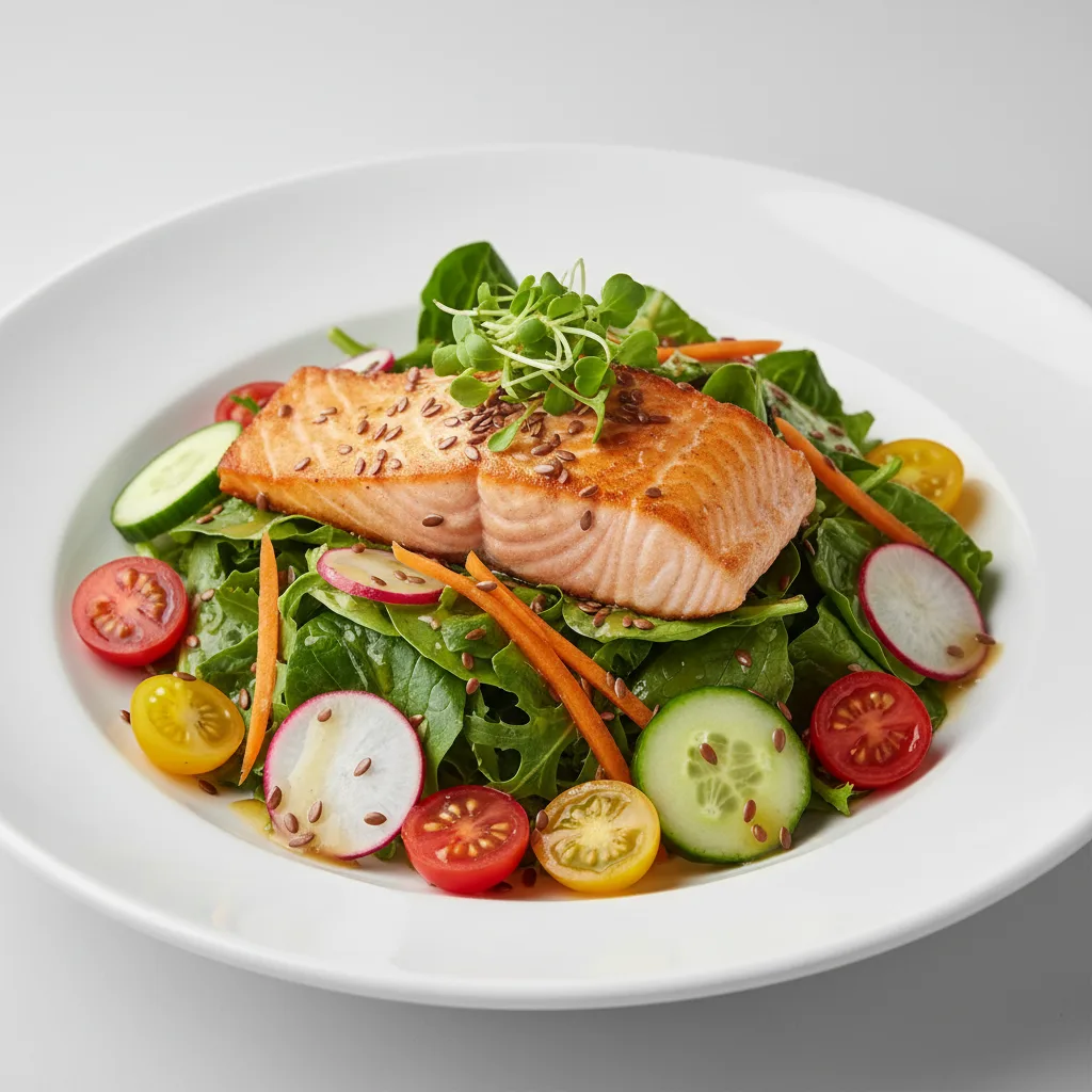 Spa Salad With Salmon