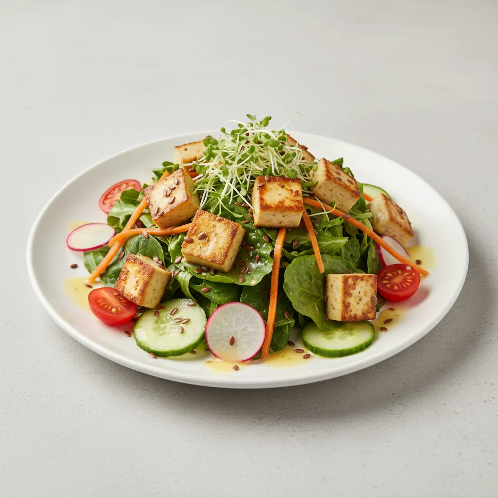 Spa Salad With Tofu
