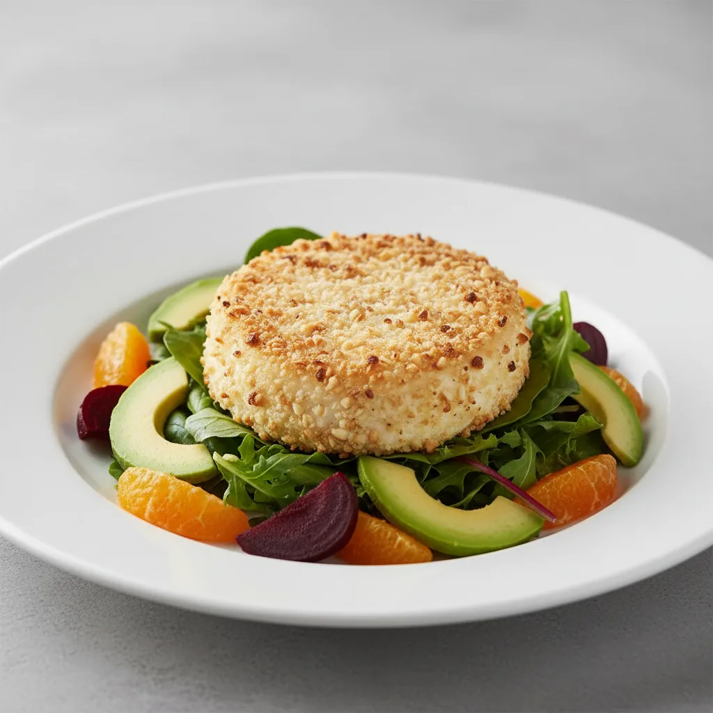 Goat Cheese With Macadamia Crust