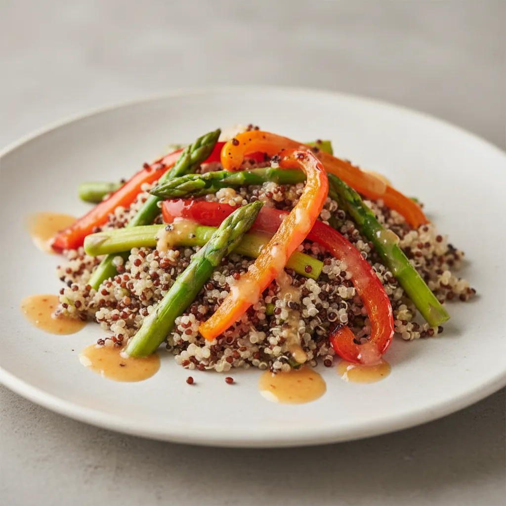 Quinoa and Asparagus