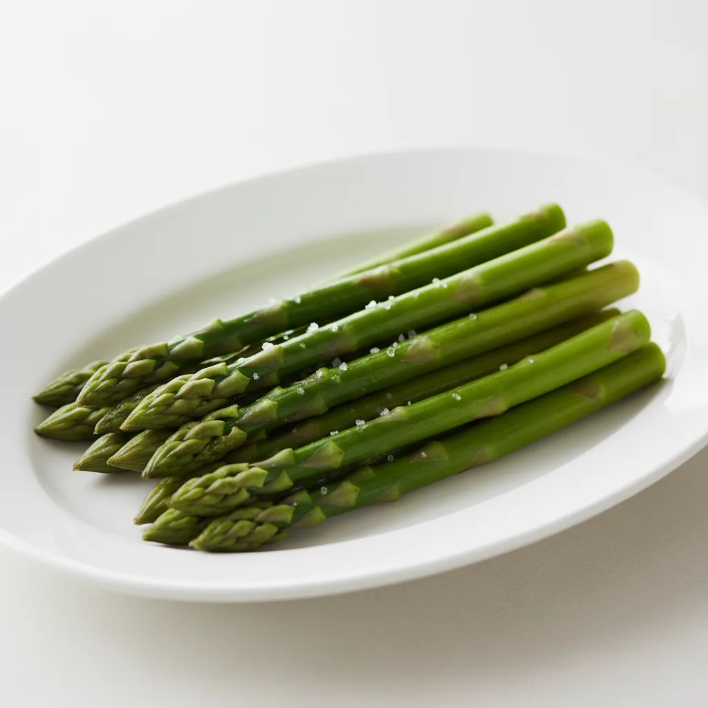 Steamed Green Asaparagus