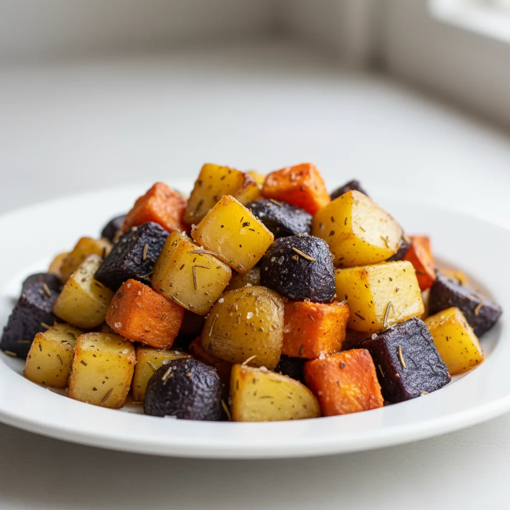 Roasted Tri-potato Medley