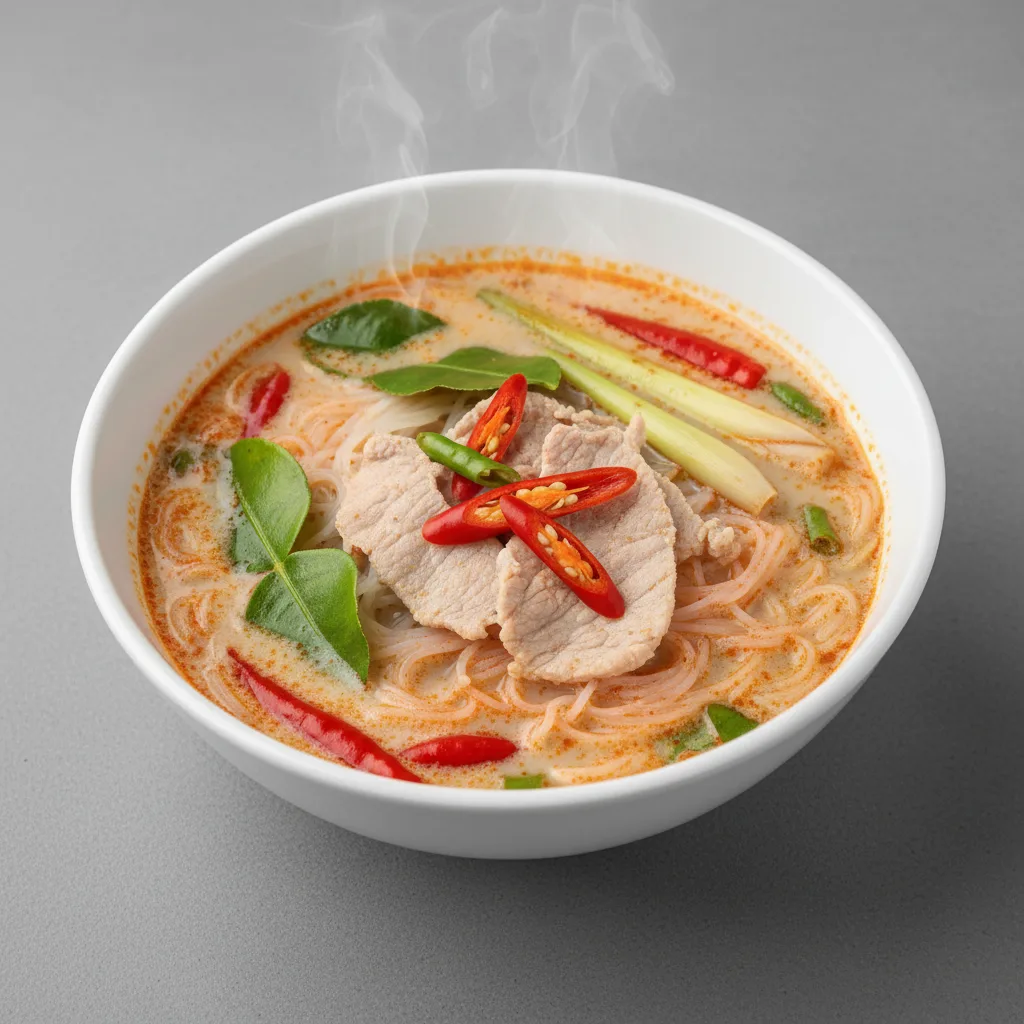 Thai Tom Yum Noodles Thai Tom Yum Noodles