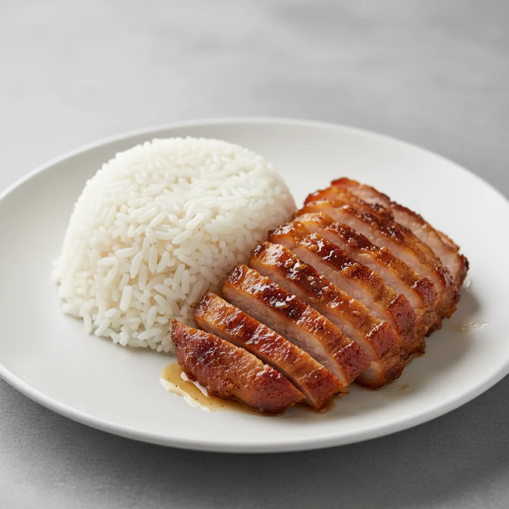 Honey Pork Shoulder Rice Honey Pork Shoulder Rice