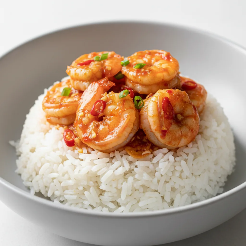 Chili Shrimp Rice Chili Shrimp Rice
