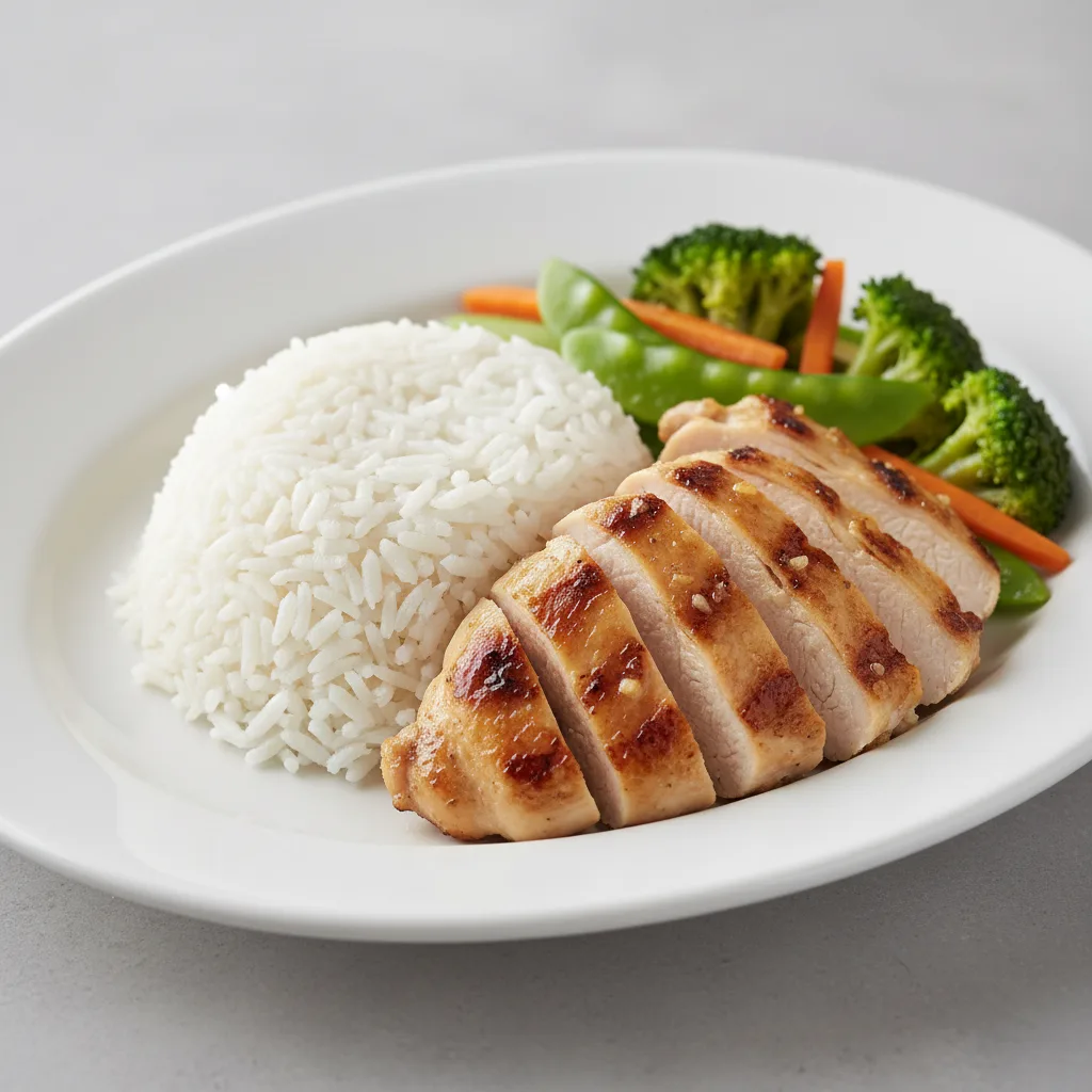 Lemongrass Chicken Rice Lemongrass Chicken Rice