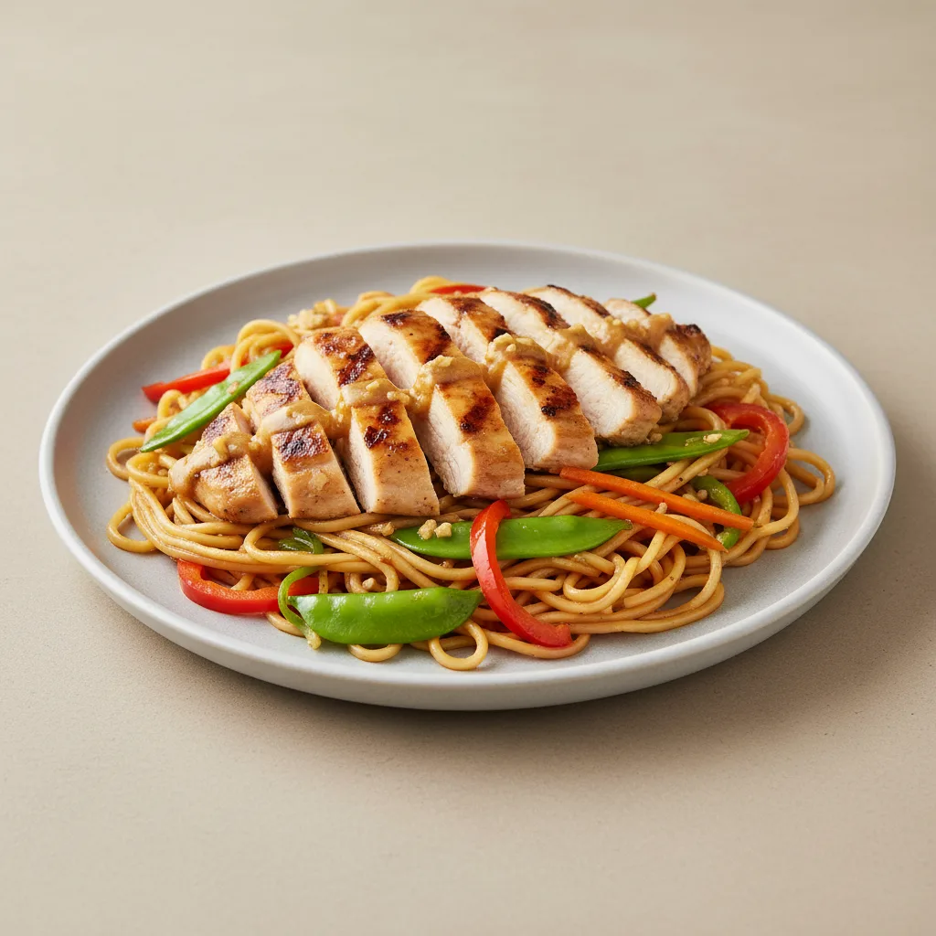 Lemongrass Chicken Garlic Noodles Lemongrass Chicken Garlic Noodles