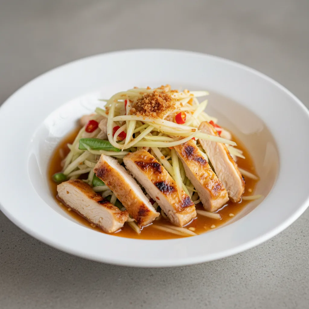Chicken Papaya Salad Chicken Papaya Salad