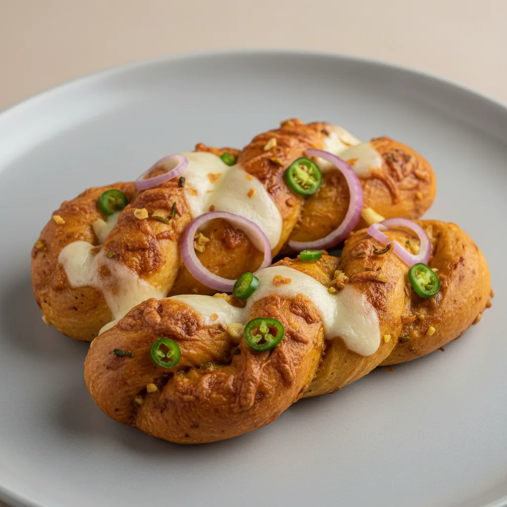 Curry Masala Bread Twist