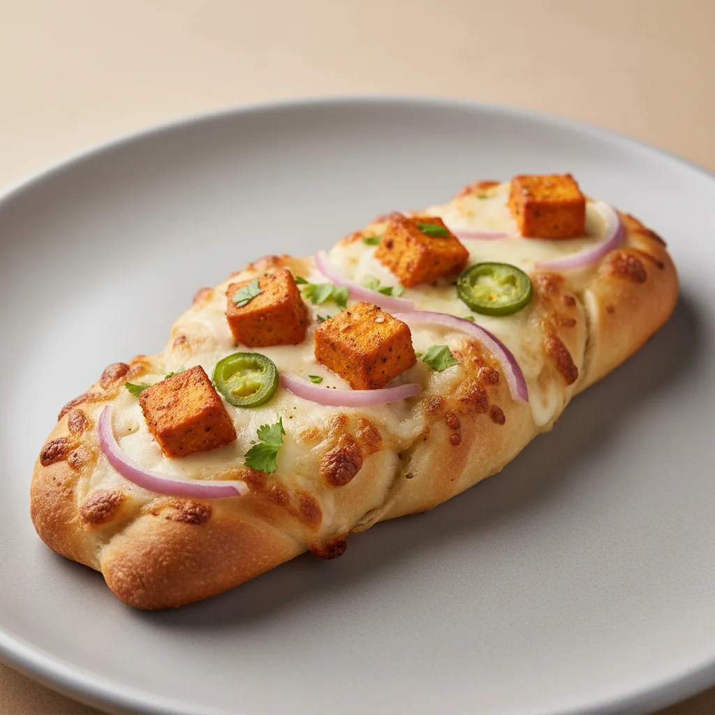 Achari Paneer Pizza Twist