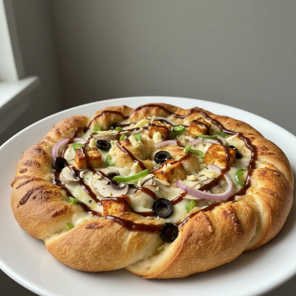 Bombay BBQ Paneer Pizza Twist