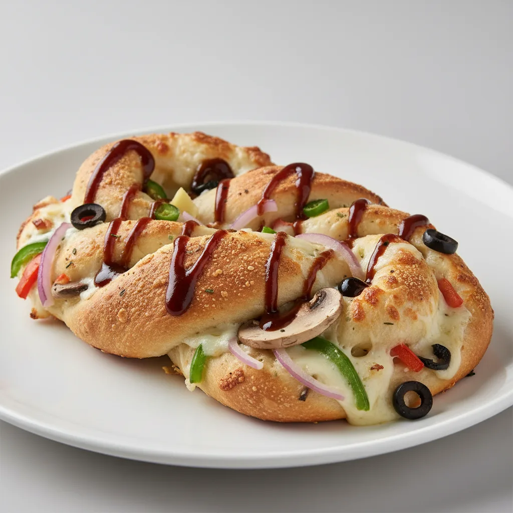 Bombay Garlic Veggie Pizza Twist