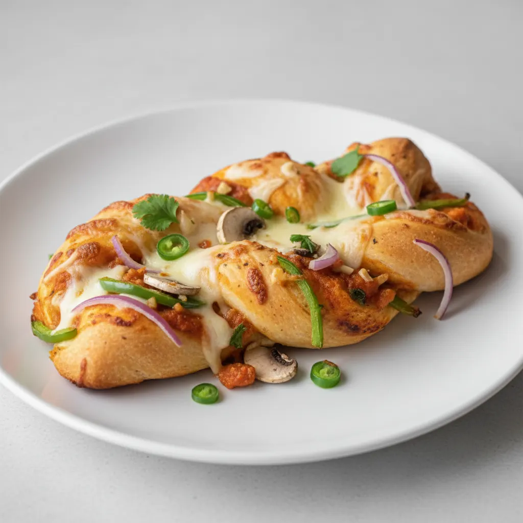 Tikka Masala Veggie Pizza Twist