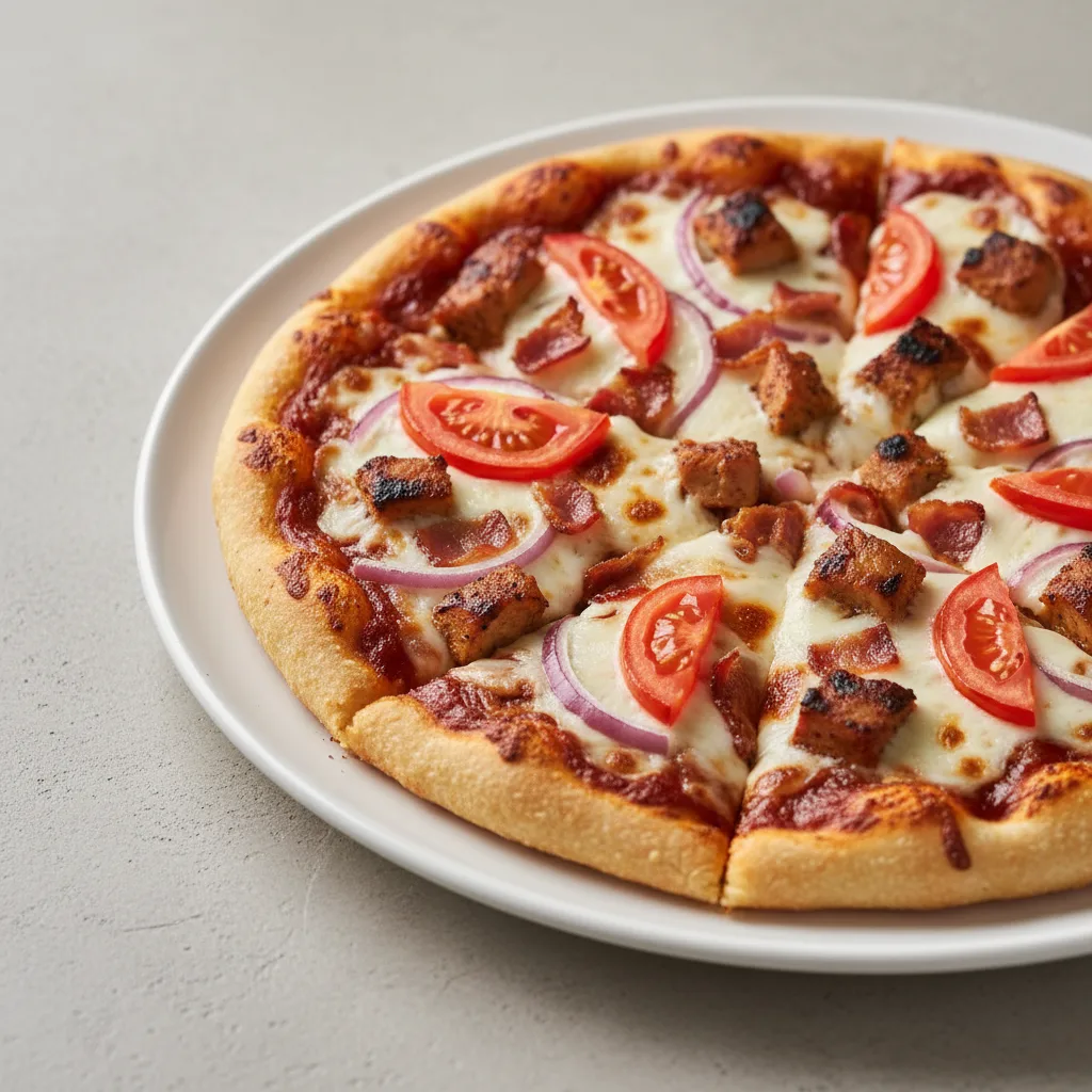 Gluten-Free BBQ Chicken Pizza