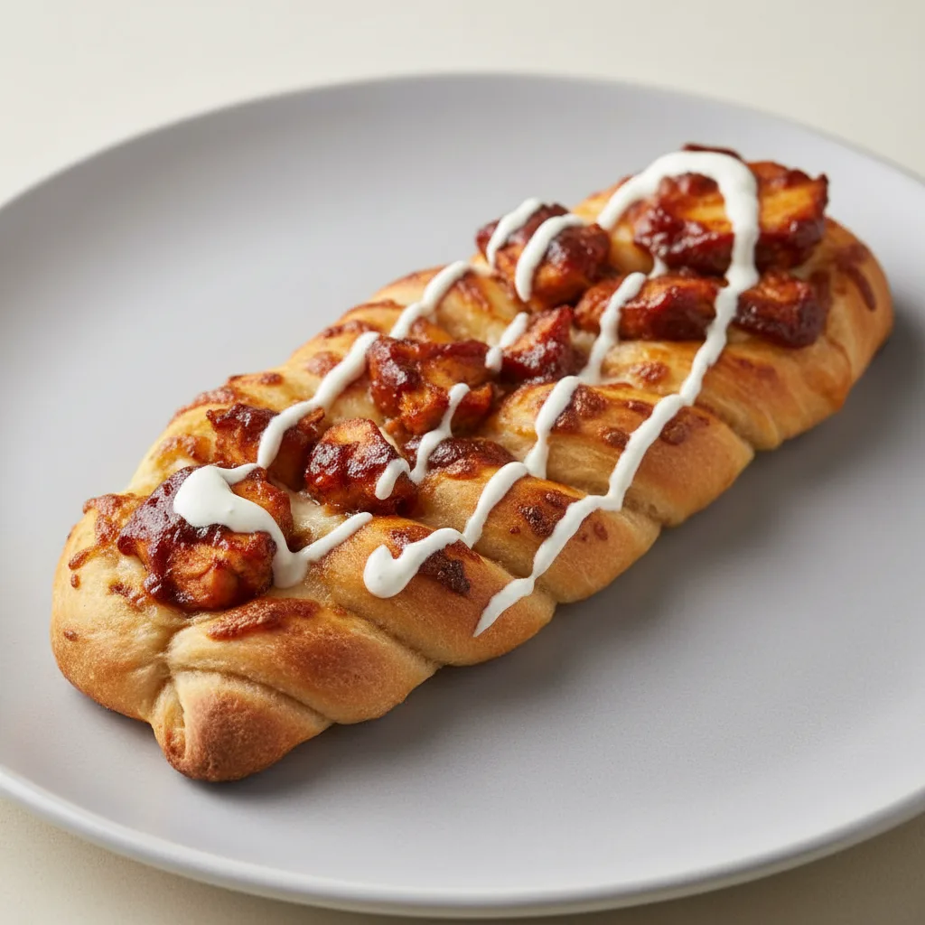 Gluten-Free Halal Bombay BBQ Chicken Pizza Twist