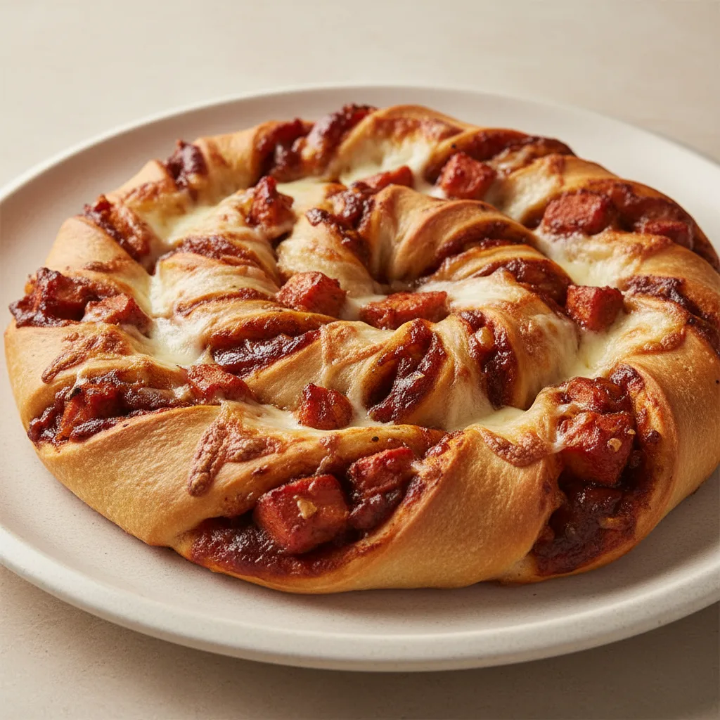 Gluten-Free Halal Manchurian Chicken Pizza Twist