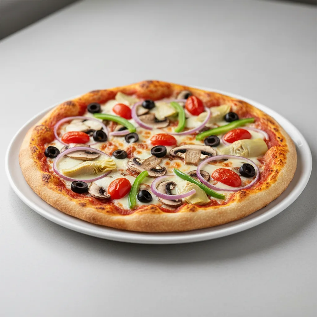 Gluten-Free Vegetarian Pizza