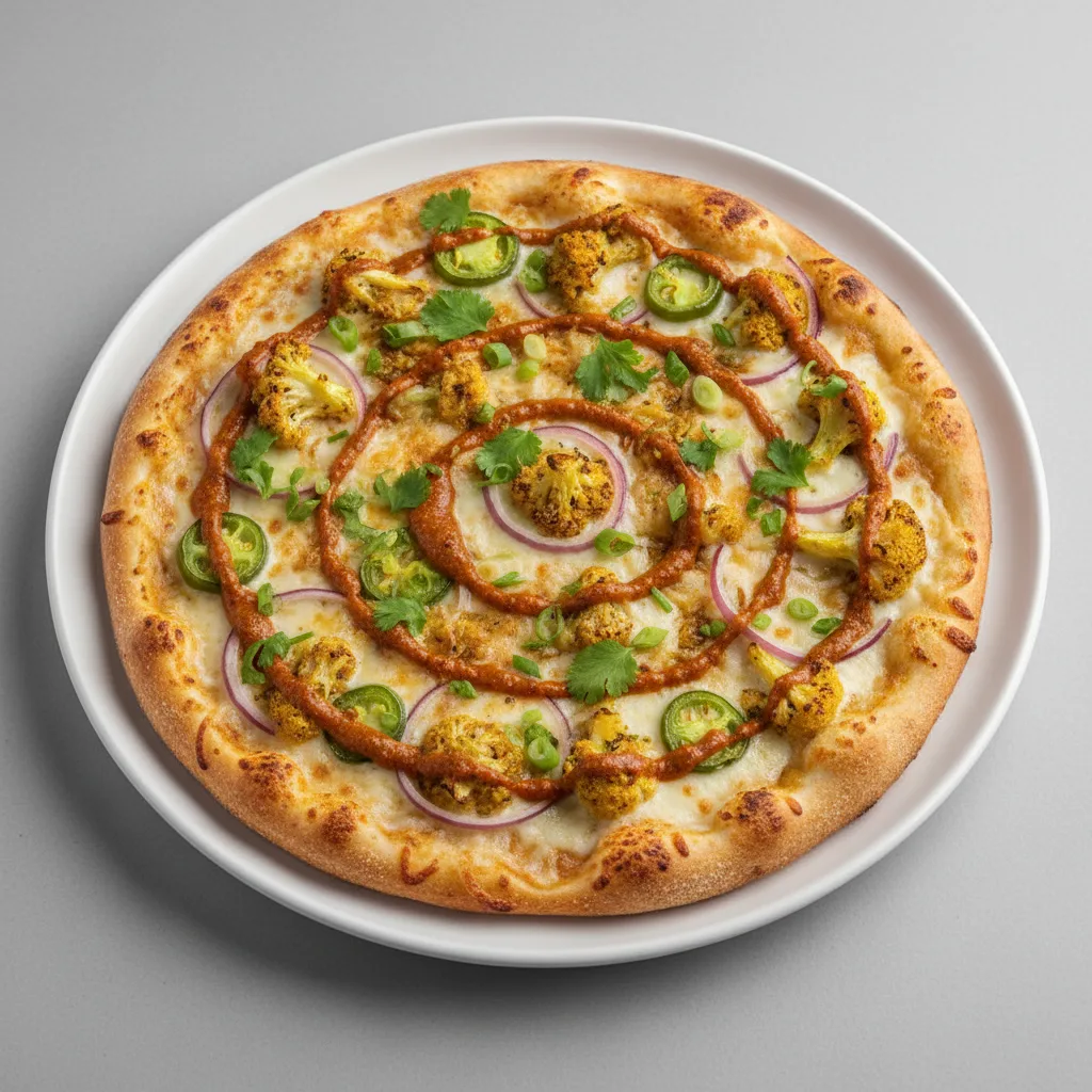 Achari Gobi Pizza