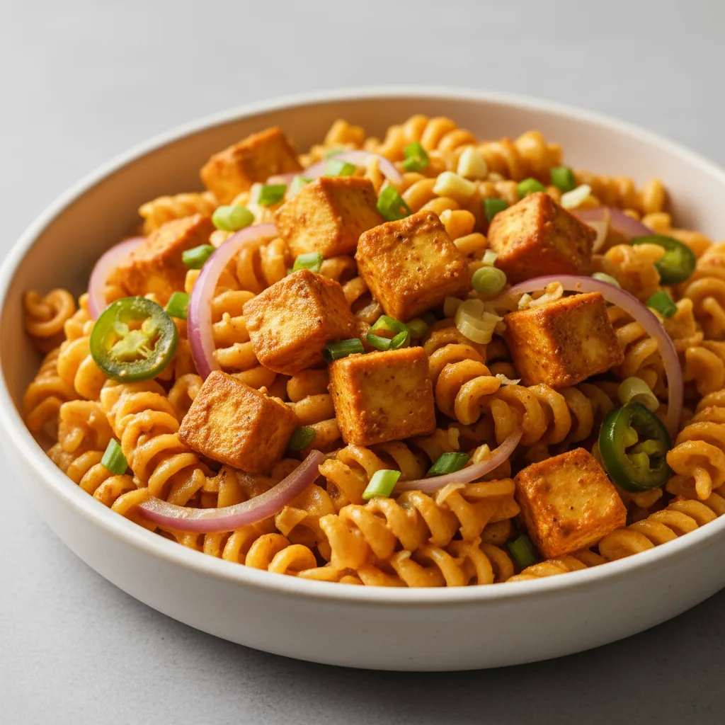 Achari Paneer Pasta