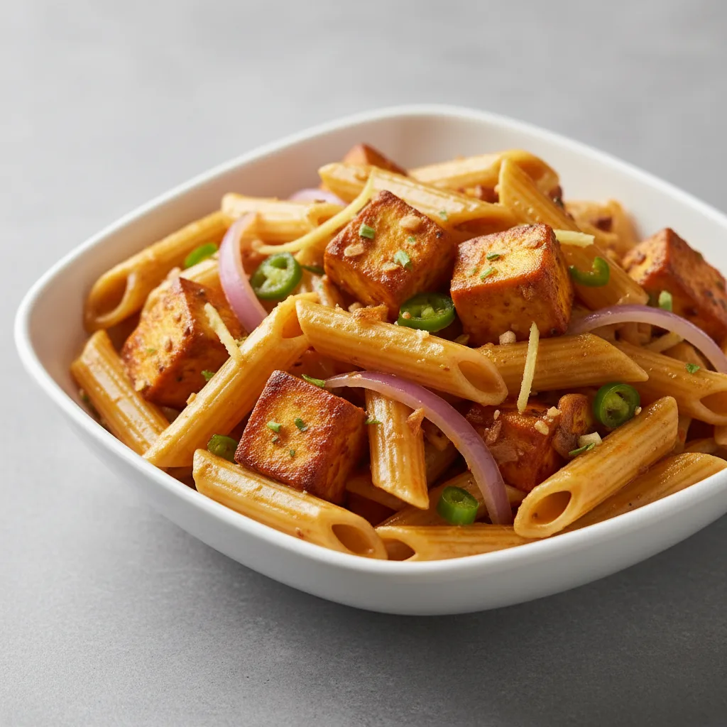 Shahi Paneer Pasta Twist
