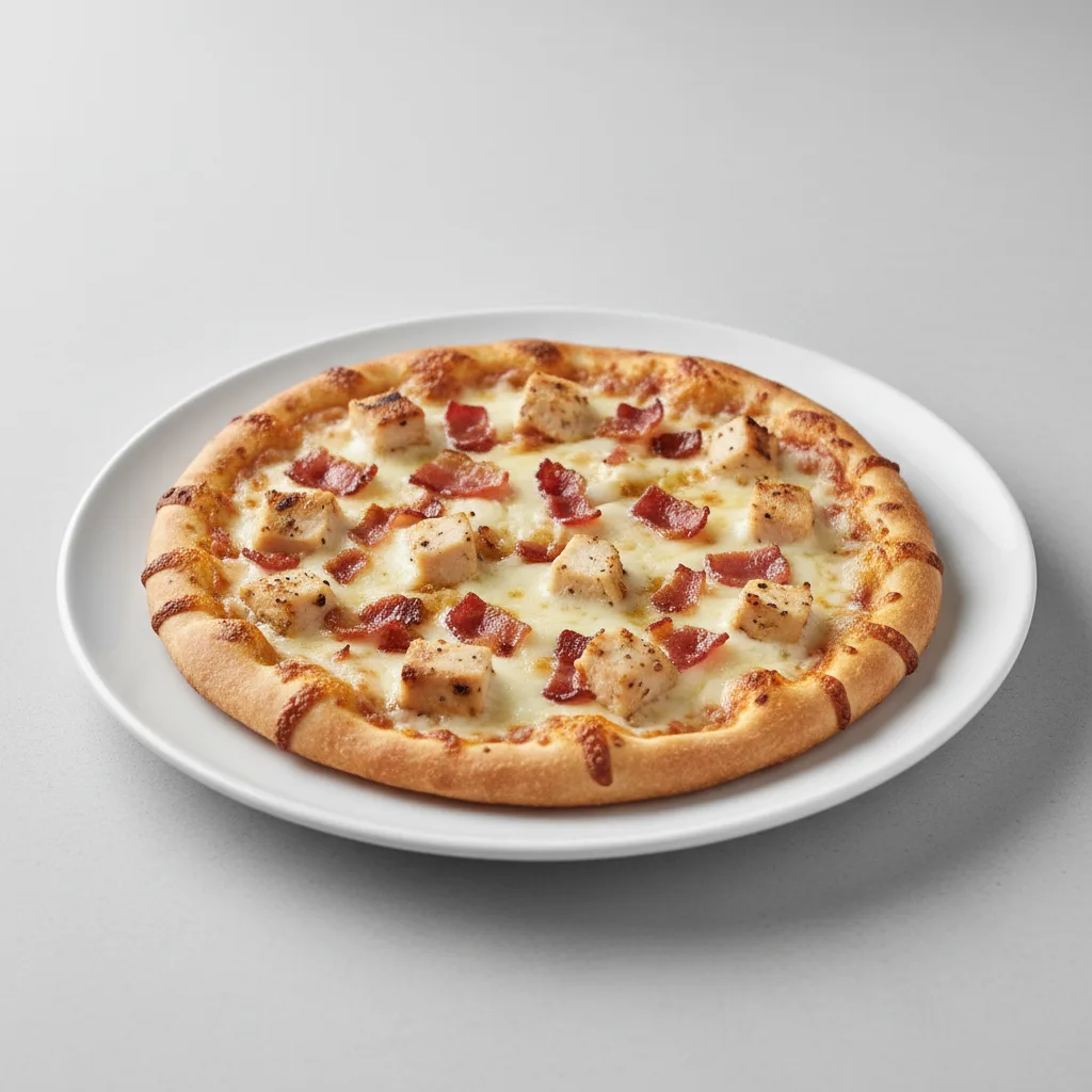 Chicken Bacon Ranch Pizza