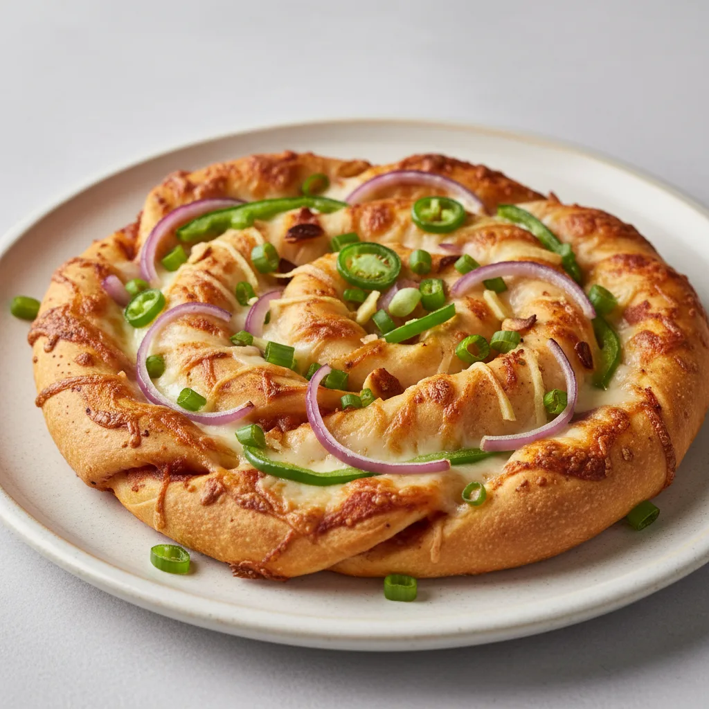 Manchurian Gobi Pizza Twist