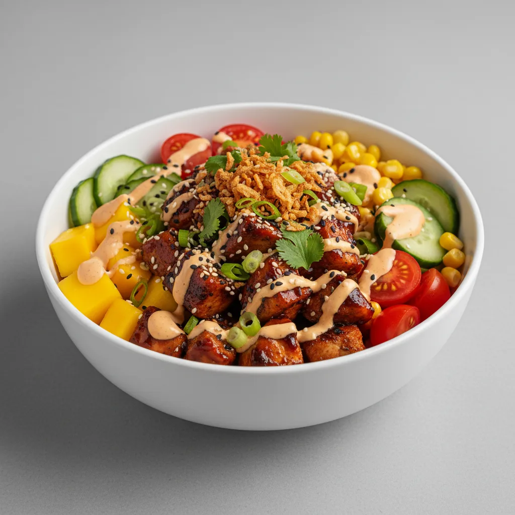 Hawaiian Chicken Bowl Hawaiian Chicken Bowl