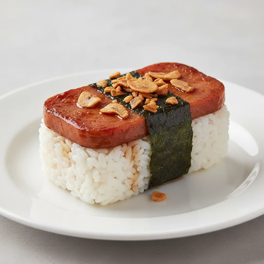 Garlic Spam Musubi Garlic Spam Musubi