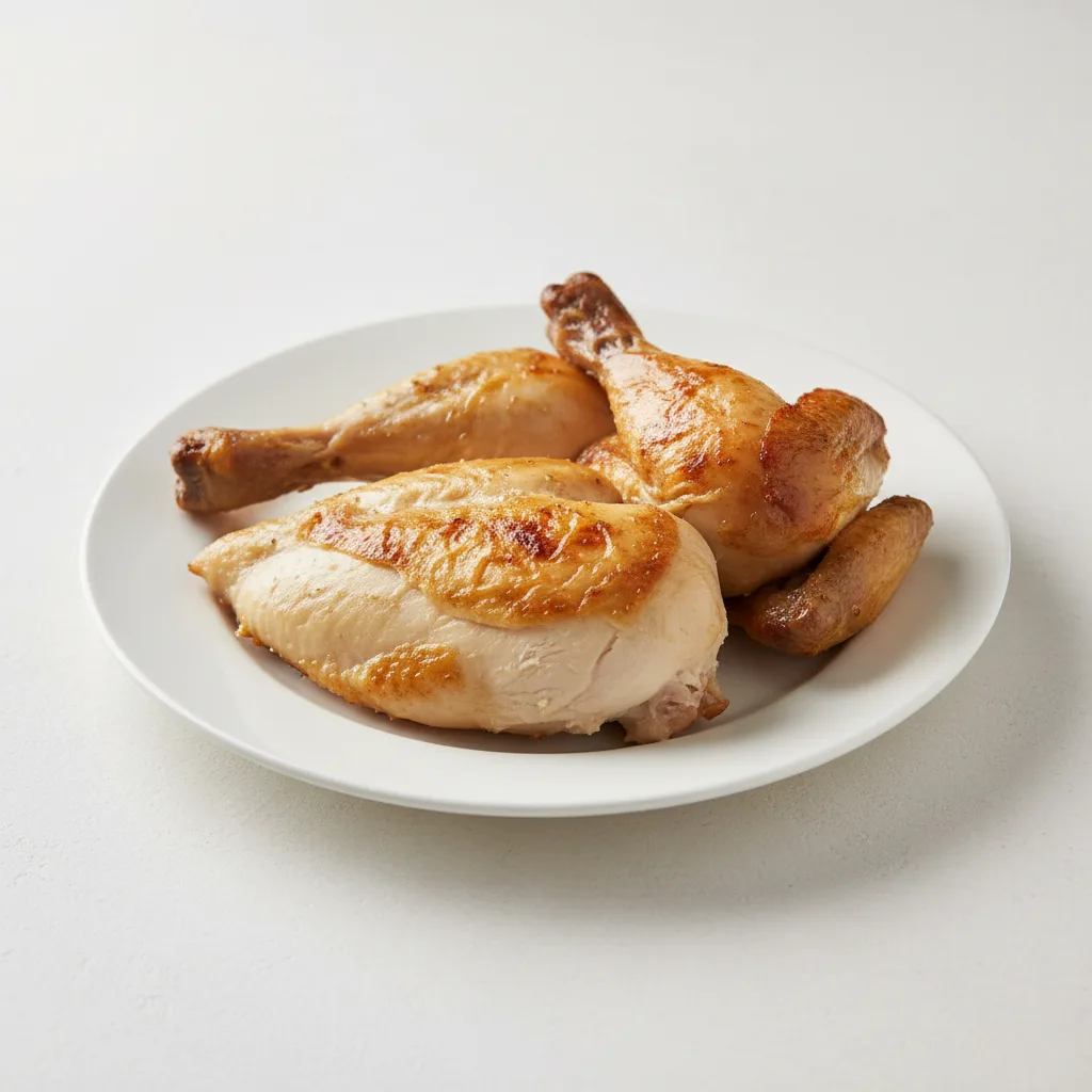 White and Half Chicken (No Sides) White and Half Chicken (No Sides)