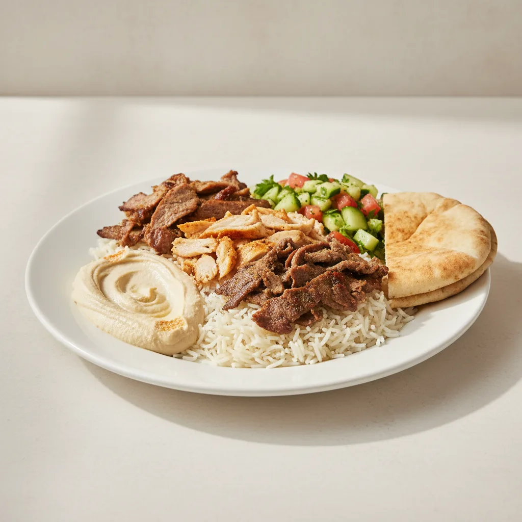 Combo 3 Meats Shawarma