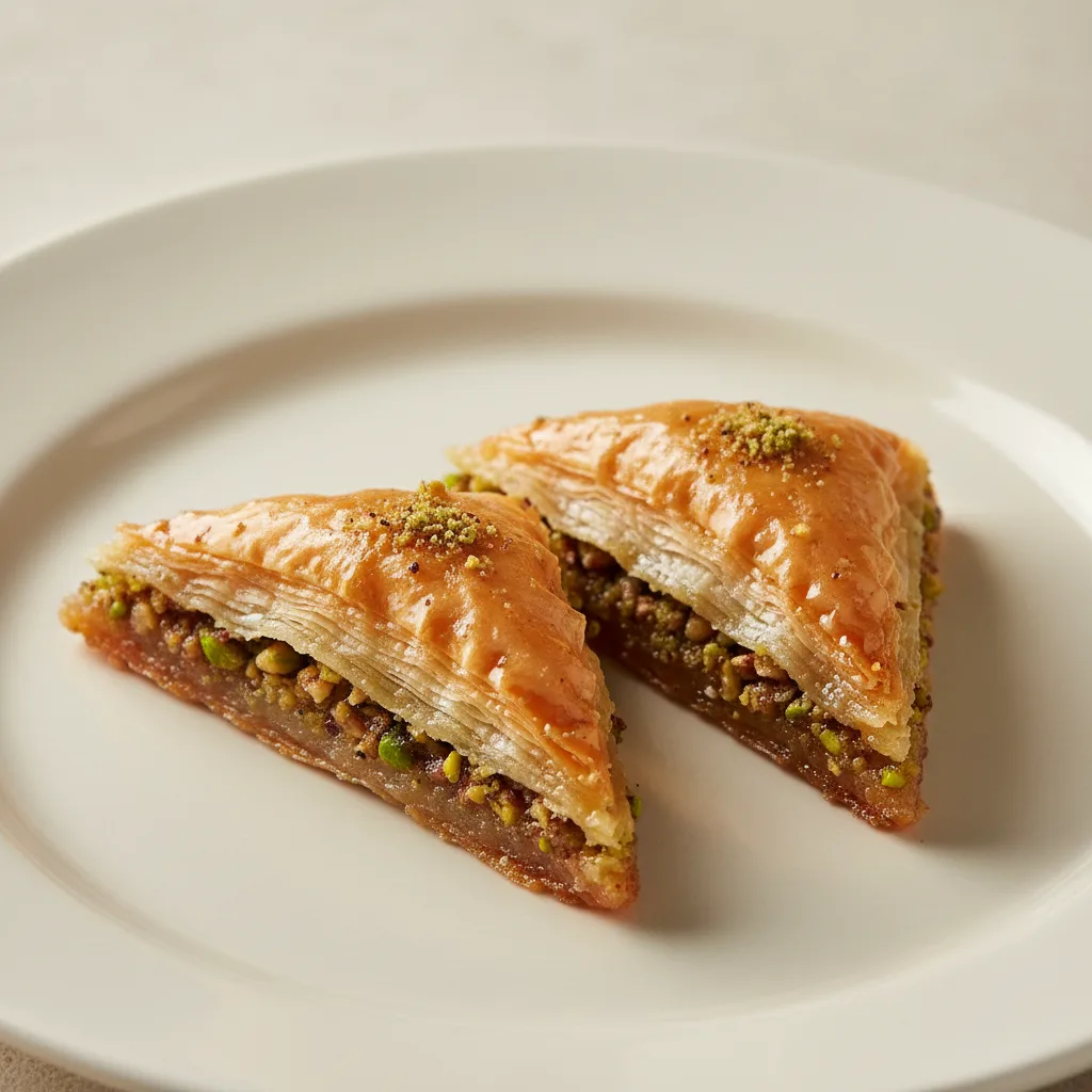 Triangle Baklava (2 Pieces) Triangle Baklava (2 Pieces)