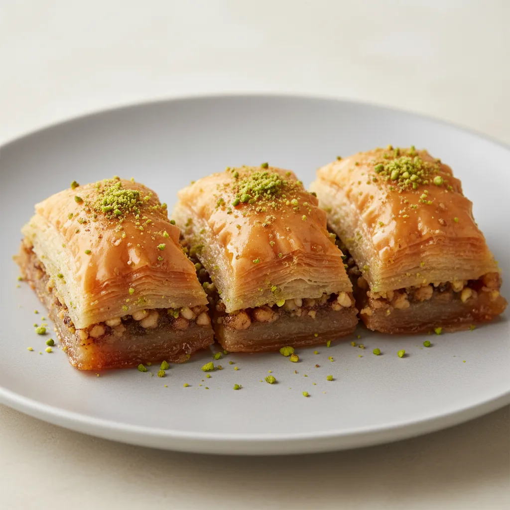 Triple Baklava (3 Pieces) Triple Baklava (3 Pieces)
