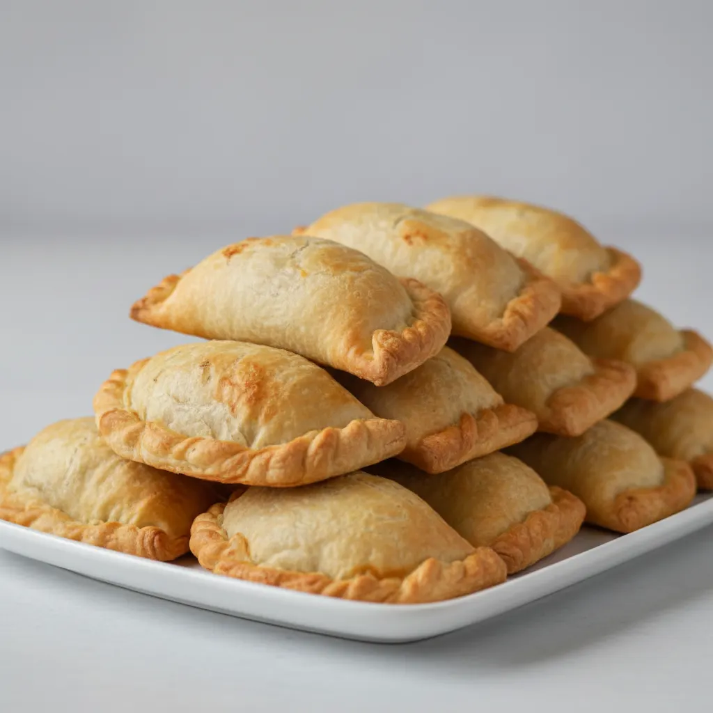 Slow-Cooked Meats Golden Baked Empanadas