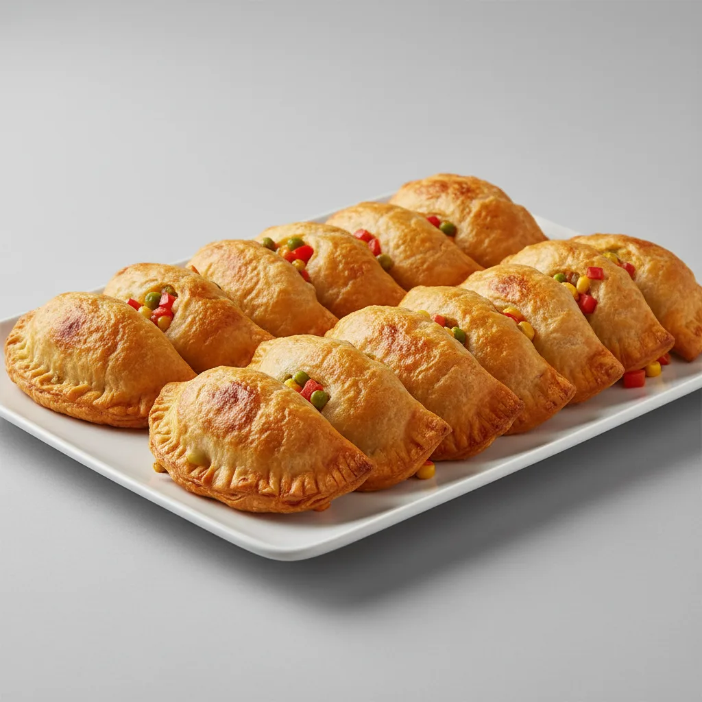 Vibrant Golden Baked Empanadas