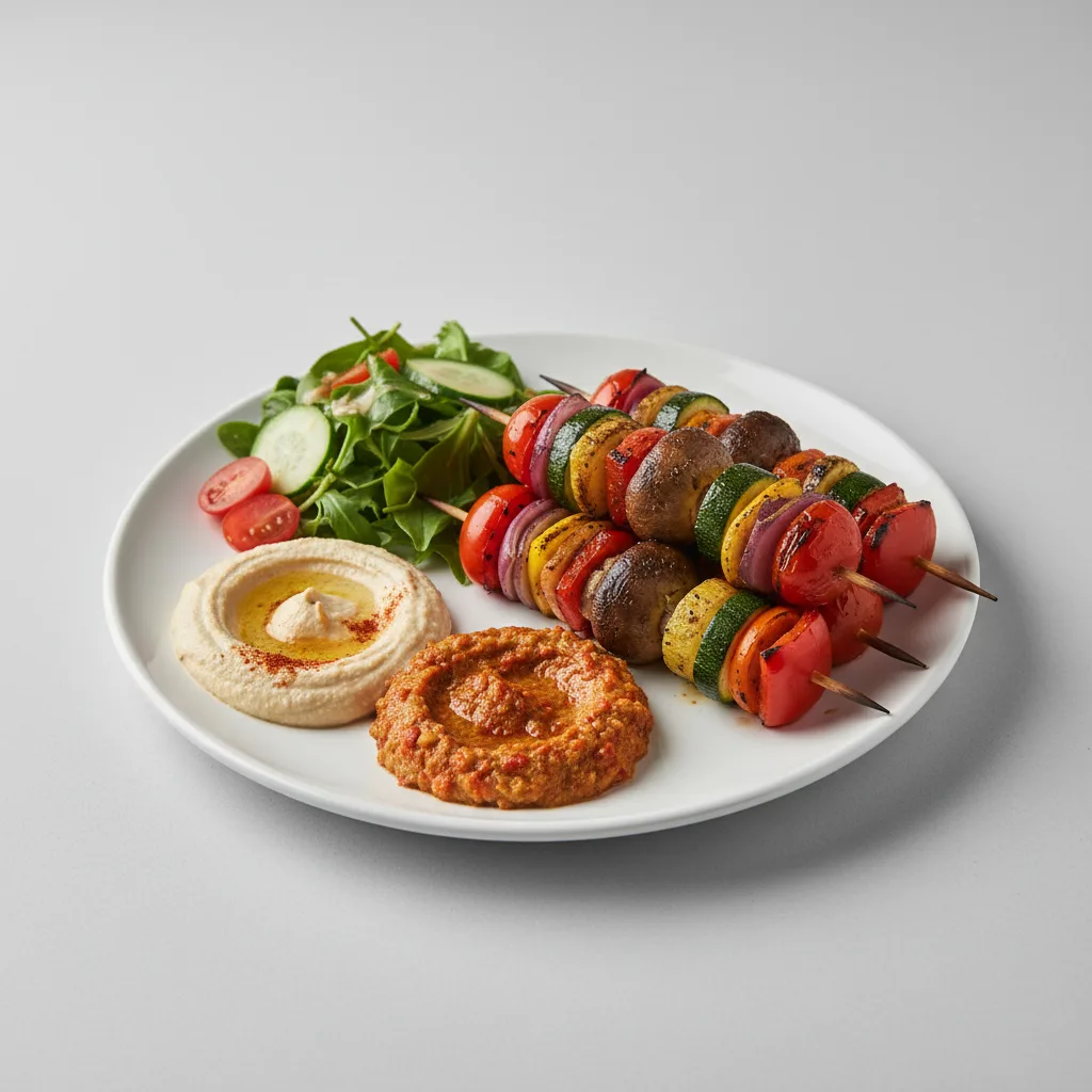 Vegan Kebab Platter Vegan Kebab Platter