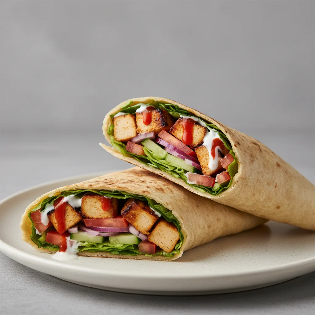 Chicken Kebab Wrap Chicken Kebab Wrap