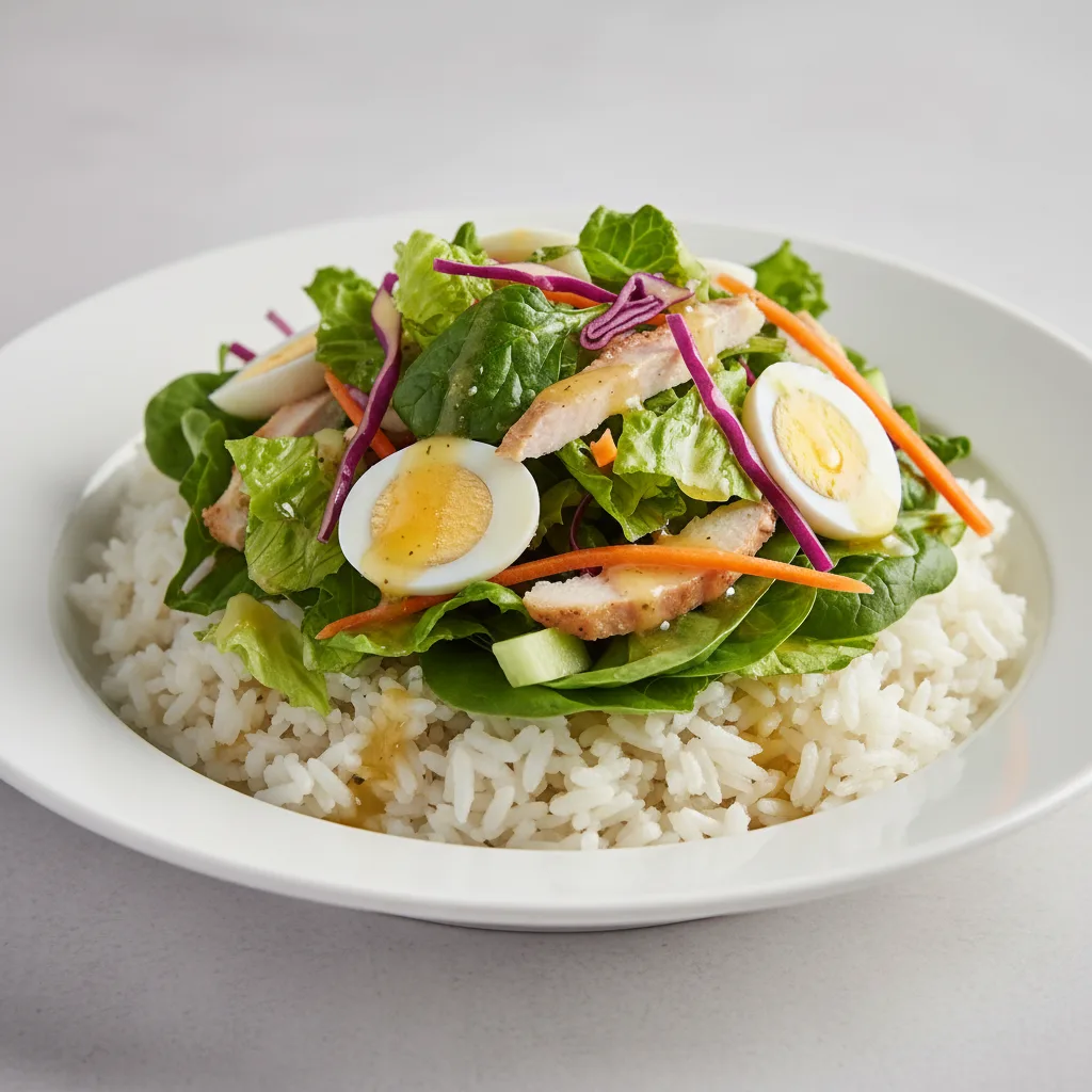 Salad Over Rice Salad Over Rice